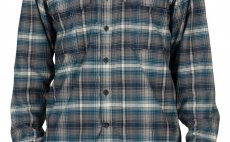 Rybsk koile Simms Coldweather Shirt Atlantis Steel Plaid