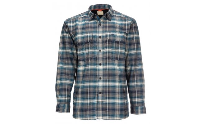 Rybsk koile Simms Coldweather Shirt Atlantis Steel Plaid Rybsk koile Simms Coldweather Shirt Atlantis Steel Plaid S