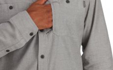 Rybsk koile Simms Cutbank Chambray Shirt Cinder Chambray
