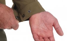 Rybsk koile Simms Lodge Work Shirt Driftwood