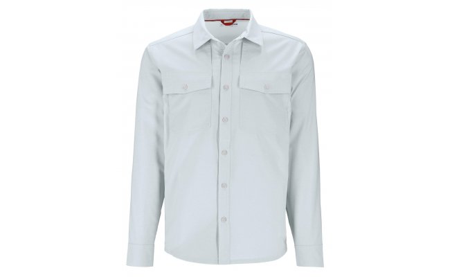 Rybsk koile Simms No-See-Um Bugstopper Shirt Bimini Blue Heather Rybsk koile Simms No-See-Um Bugstopper Shirt Bimini Blue Heather S