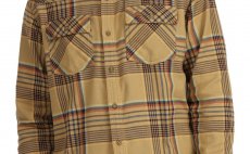 Ryb��sk� ko�ile Simms Santee Flannel Camel & Navy & Clay Neo Plaid