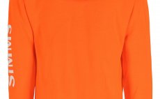 Ryb��sk� mikina Simms Bass Outline Hoody Neon Orange