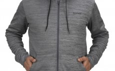 Rybsk mikina Simms Challenger Full-Zip Hoody Black Heather
