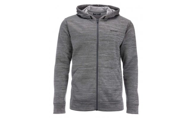Rybsk mikina Simms Challenger Full-Zip Hoody Steel Heather Rybsk mikina Simms Challenger Full-Zip Hoody Black Heather S