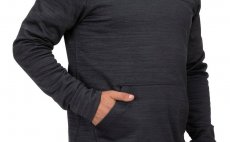 Ryb��sk� mikina Simms Challenger Hoody Black Heather