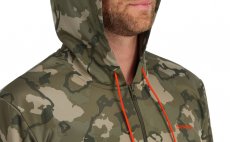Ryb��sk� mikina Simms Challenger Hoody Full Zip Regiment Camo Olive Drab