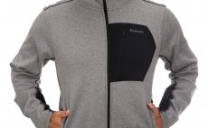 Ryb��sk� mikina Simms CX Hoody Full Zip Slate Heather 