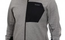 Ryb��sk� mikina Simms CX Hoody Full Zip Slate Heather 