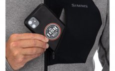 Ryb��sk� mikina Simms CX Hoody Full Zip Slate Heather 