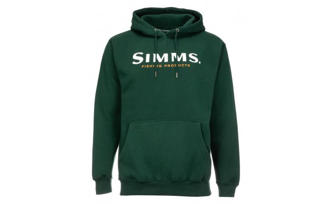 Ryb��sk� mikina Simms Logo Hoody Forest Ryb��sk� mikina Simms Logo Hoody S