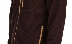 Ryb��sk� mikina Simms Rivershed Full Zip Mahogany