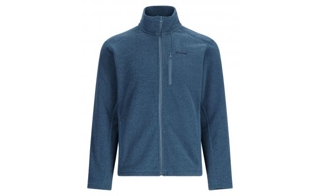 Ryb��sk� mikina Simms Rivershed Full Zip Neptune Heather Ryb��sk� mikina Simms Rivershed Full Zip Neptune Heather S