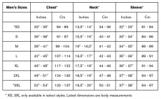 Ryb��sk� mikina Simms Rivershed Half Zip Neptune Heather - Tabulka velikost�