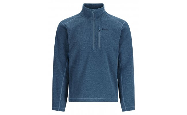Ryb��sk� mikina Simms Rivershed Half Zip Neptune Heather Ryb��sk� mikina Simms Rivershed Half Zip Neptune Heather S