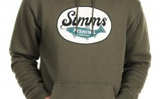 Ryb��sk� mikina Simms Trout Wander Hoody Forest