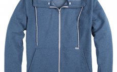 Ryb��sk� mikina Simms Vermilion Full Zip Hoody Navy Heather