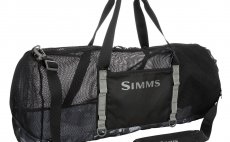 Ryb��sk� ta�ka Simms Challenger Mesh Duffel 60L Hex Flo Camo Carbon