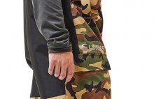 Ryb��sk� kalhoty na k�andy Simms CX Bib Woodland Camo