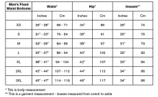 Ryb��sk� kalhoty Simms Windrift Pant Bay Leaf - Tabulka velikost�