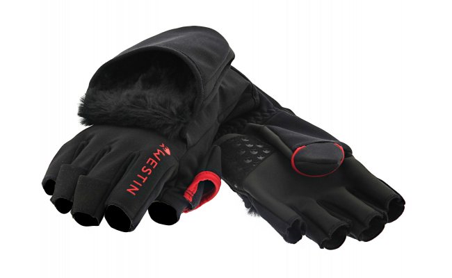 Rybsk plprstov rukavice Westin HLF Tec Gloves Gunmetal Rybsk plprstov rukavice Westin HLF Tec Gloves Gunmetal M