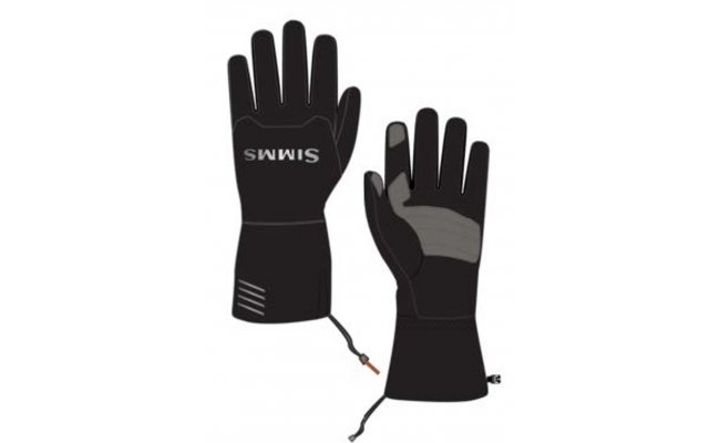 Rybsk rukavice Simms Challenger Insulated Glove Black Rybsk rukavice Simms Challenger Insulated Glove Black S