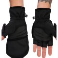 Rybářské rukavice Simms Freestone Foldover Mitt Black
