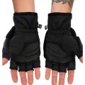 Rybářské rukavice Simms Freestone Foldover Mitt Black