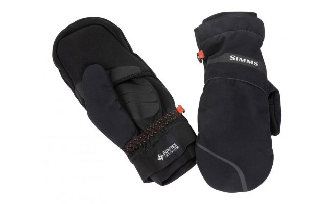 Rybsk rukavice Simms GORE-TEX ExStream Foldover Mitt Black Rybsk rukavice Simms GORE-TEX ExStream Foldover Mitt Black XS