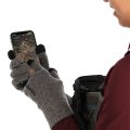 Rybářské rukavice Simms Wool Full Finger Glove Steel