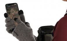 Rybsk rukavice Simms Wool Full Finger Glove Steel