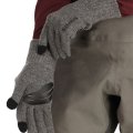 Rybářské rukavice Simms Wool Full Finger Glove Steel