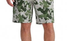 Ryb��sk� �ortky Simms Seamount Board Short Regiment Camo Clover