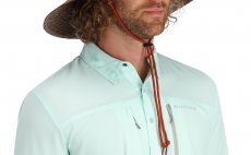 Rybsk klobouk Simms Cutbank Sun Hat Chestnut