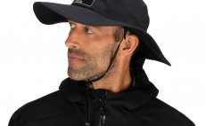Fishing Hat Simms Gore-Tex Guide Sombrero Black