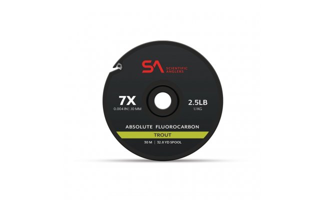 Scientific Anglers Absolute Fluorocarbon Trout Tippet Scientific Anglers Absolute Fluorocarbon Trout Tippet 7X (0,10 mm)