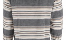 Rybsk koile Simms Santee Flannel Hoody Black Slate/Blanket Stripe