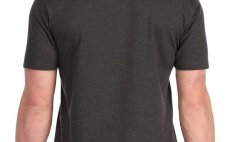 Tri�ko Simms Logo Frame Charcoal Heather