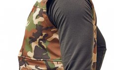 Softshellov� vesta Simms Rogue Vest Woodland Camo