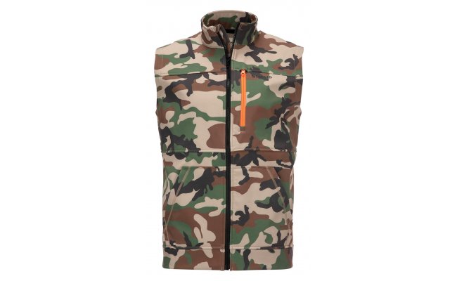 Softshellov� vesta Simms Rogue Vest Woodland Camo Softshellov� vesta Simms Rogue Vest Woodland Camo S