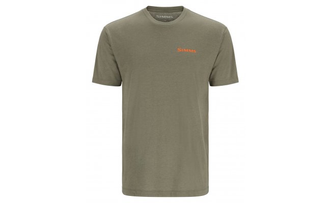 Tri�ko Simms Bass Outline Military Heather Tri�ko Simms Bass Outline Military Heather S