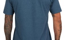 Tri�ko Simms Fish It Well Badge Sailor Blue Heather