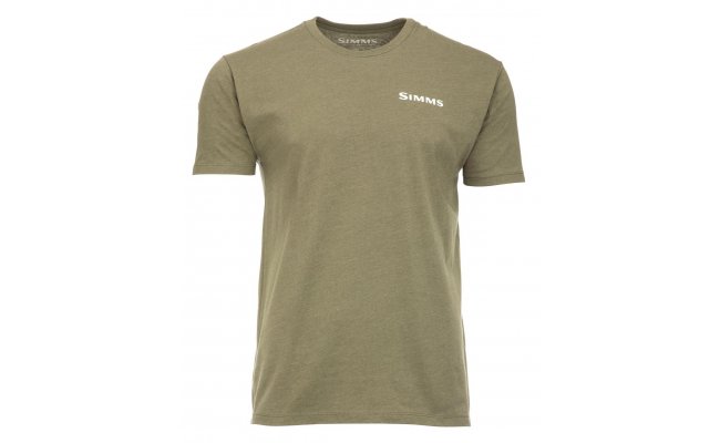 Tri�ko Simms Trout On My Mind Military Heather Tri�ko Simms Trout On My Mind Military Heather S