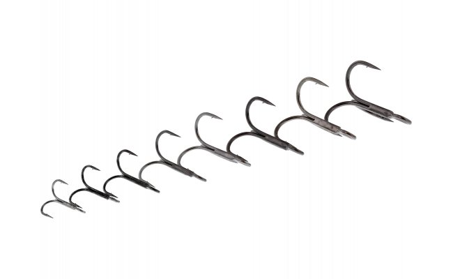 Trojhek Westin Treble Hook Trojhek Westin Treble Hook - Black Nickel #2; 6 ks