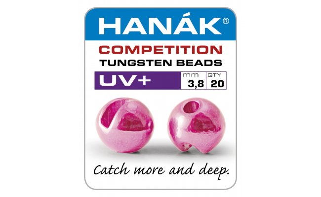 Tungstenov kuliky Hank Competition UV+ Svtle rov Tungstenov kuliky Hank Competition UV+ Svtle rov 2,8 mm, 20 ks
