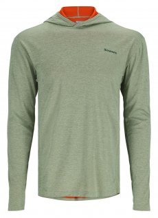 UV triko proti hmyzu Simms Bugstopper Hoody Field Heather