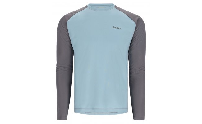 UV triko s dlouh�m ruk�vem Simms Tech Tee Artist Series Steel Blue & Steel UV triko s dlouh�m ruk�vem Simms Tech Tee Artist Series Steel Blue & Steel S