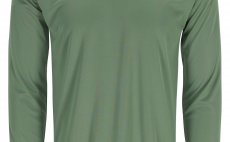 UV triko s dlouhm rukvem Simms Tech Tee Artist Series Trout Outline & Field