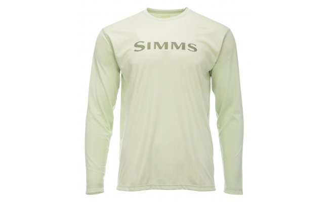 UV triko s dlouh�m ruk�vem Simms Tech Tee Light Green UV triko s dlouh�m ruk�vem Simms Tech Tee Light Green S