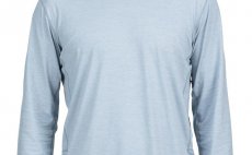 UV triko s kapuc� Simms SolarFlex Guide Cooling Hoody Steel Blue